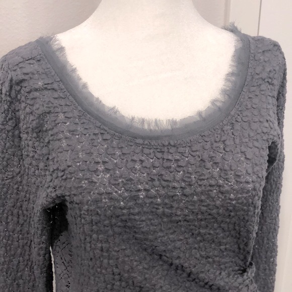 Deletta Top from Anthropologie soft stretchy side waist, cinched Stretchy, Cozy - Picture 2 of 16